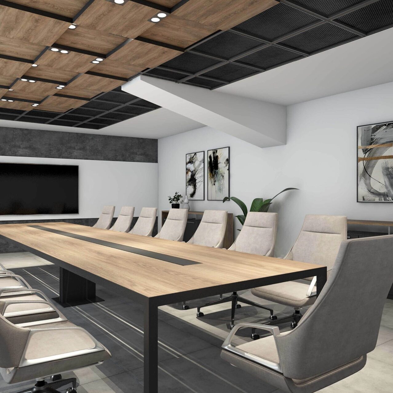 Commercial interior solutions Sharjah Office space design dubai Custom interior concepts dubai